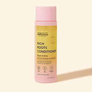 Delhicious Rich Roots Repair & Shine Conditioner - Amla Hair Oil & Rosemary Oil