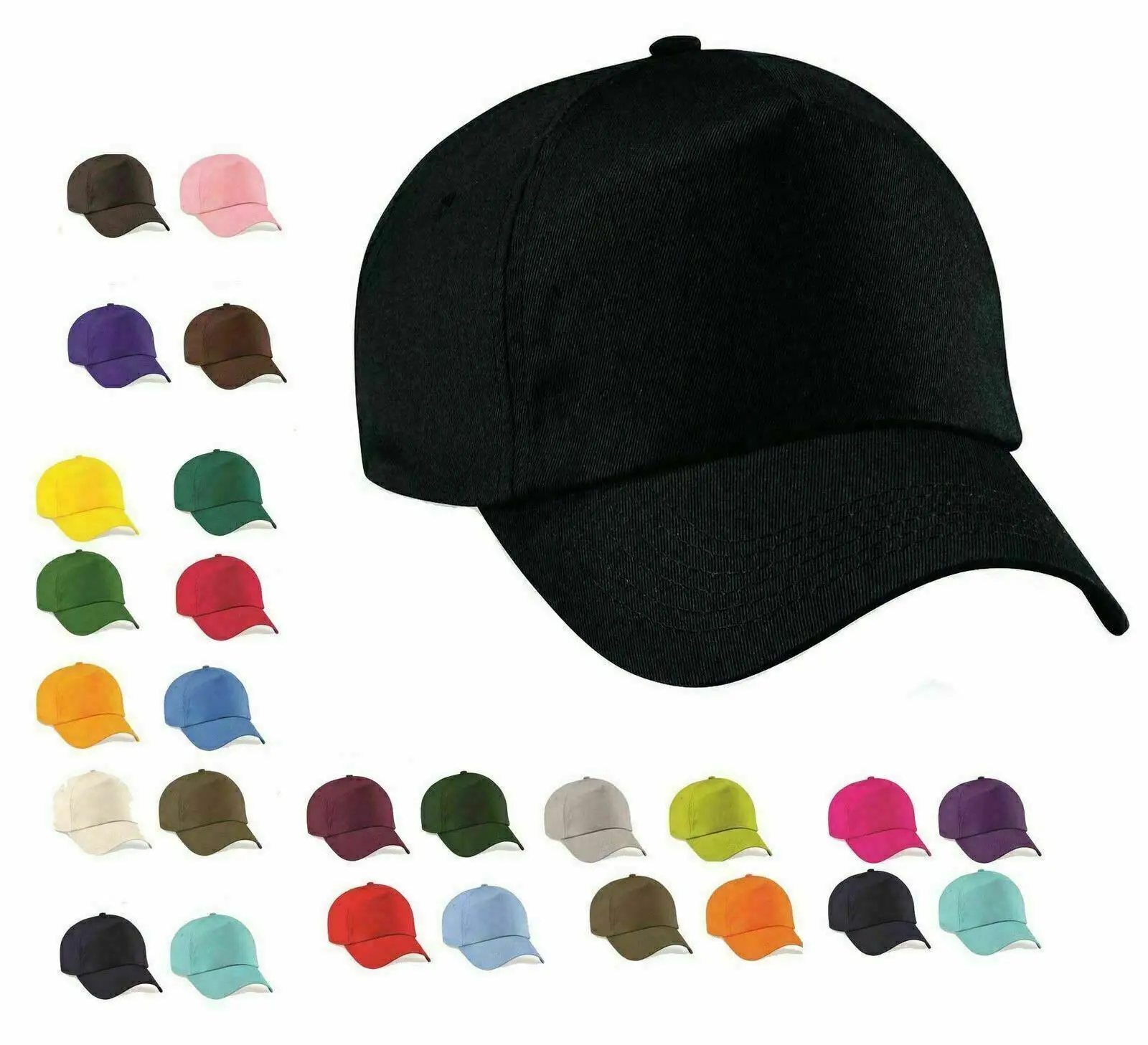 Plain Baseball Caps Men Baseball Caps Unisex Peak Summer Hats Sports Cap