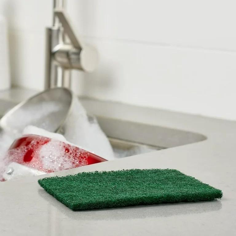 Green Scouring Pads Pack Of 10 0