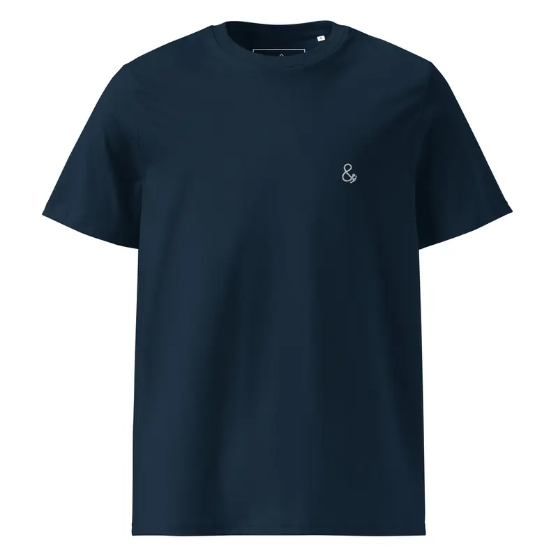 ANCHOR & CREW Ampersand Signature Organic Cotton Embroidered T-Shirt 4