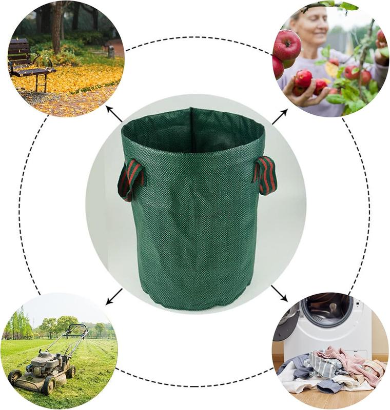 AMD Nexus 1 X Garden Waste Bags 500L Heavy Duty Reusable Sacks for Plant Waste, Grass & Leaves 4