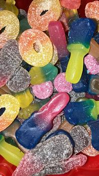 Product Review of HARD BOILED SWEETS / CREATE YOUR OWN PICK & MIX SWEET BAG (PER 100g, ALL IN SAME BAG) Snack Candy Bonbon from K**! 0