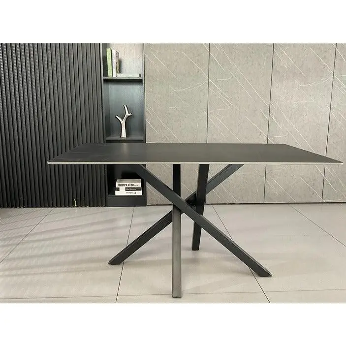 Joshua Ceramic Table Black