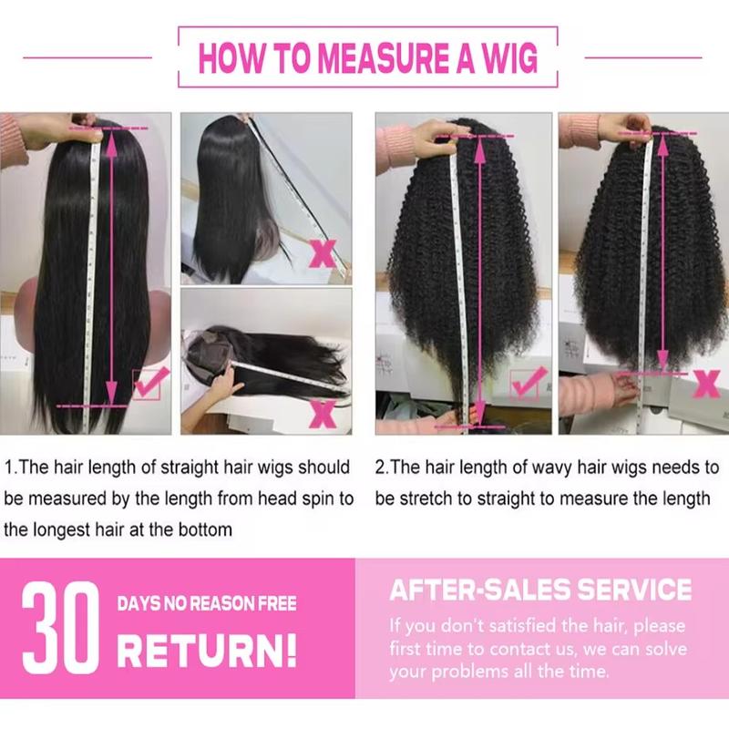 Product Introduction of Deep Wave 13x4 Lace Front Human Hair Wig for Women - Curly 13x6 Wet and Wavy Pre Plucked Hairline Bleach Knots, Natural Black Color 14