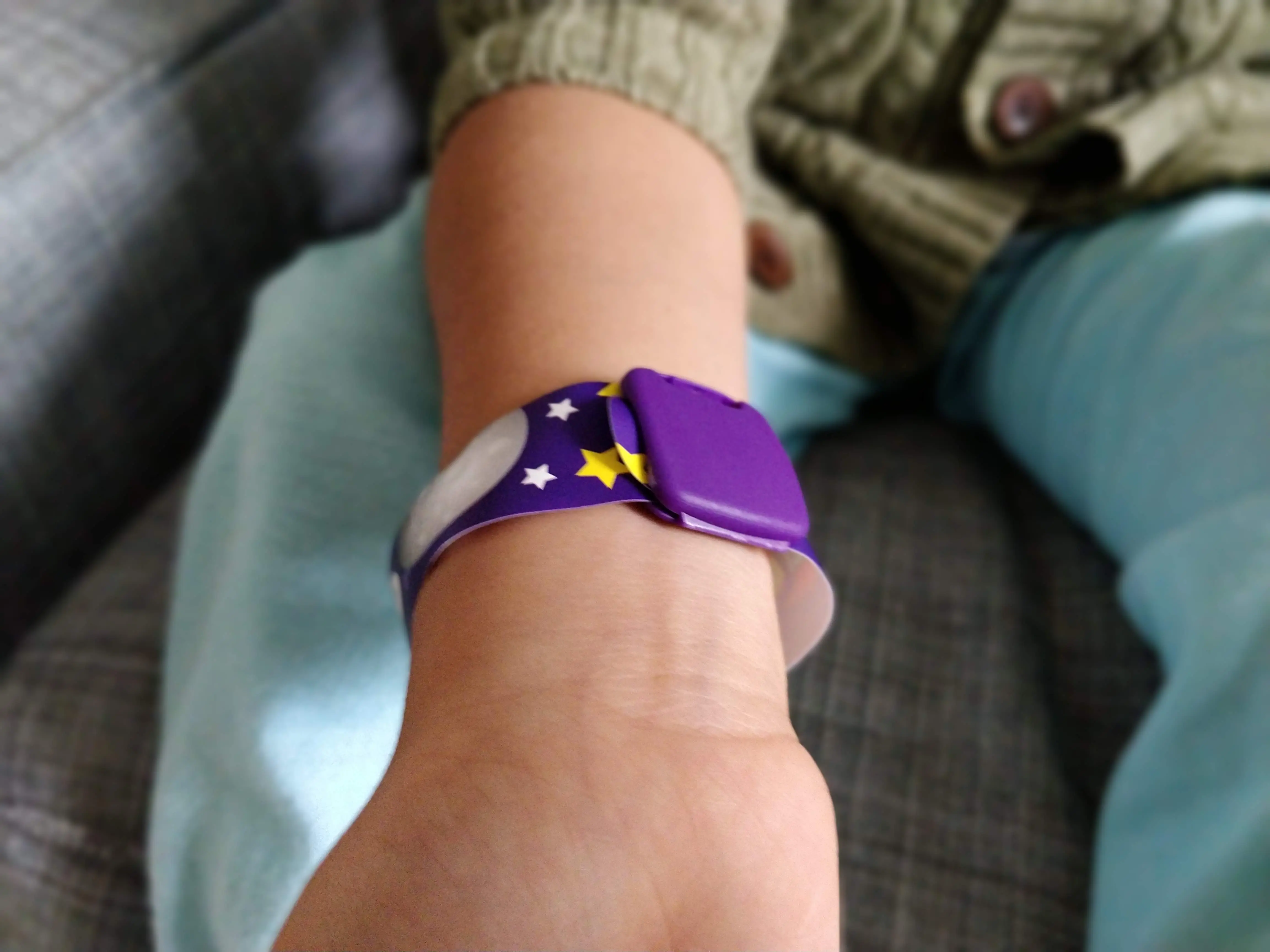 Children or Kids ID or info wristband or bracelet for parties, event, festival or outings. It is reusable and waterproof.
