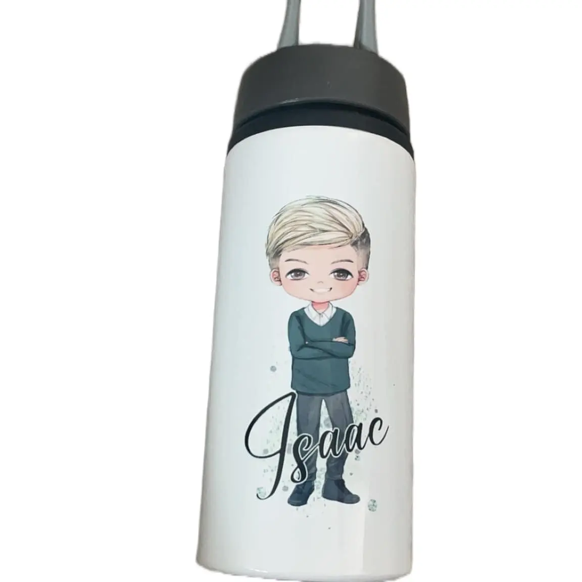 600ml school boy character tumbler