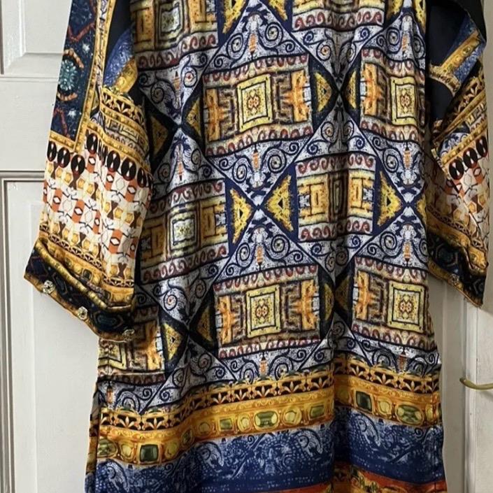 Silk kurta  beautiful with gotta work 3