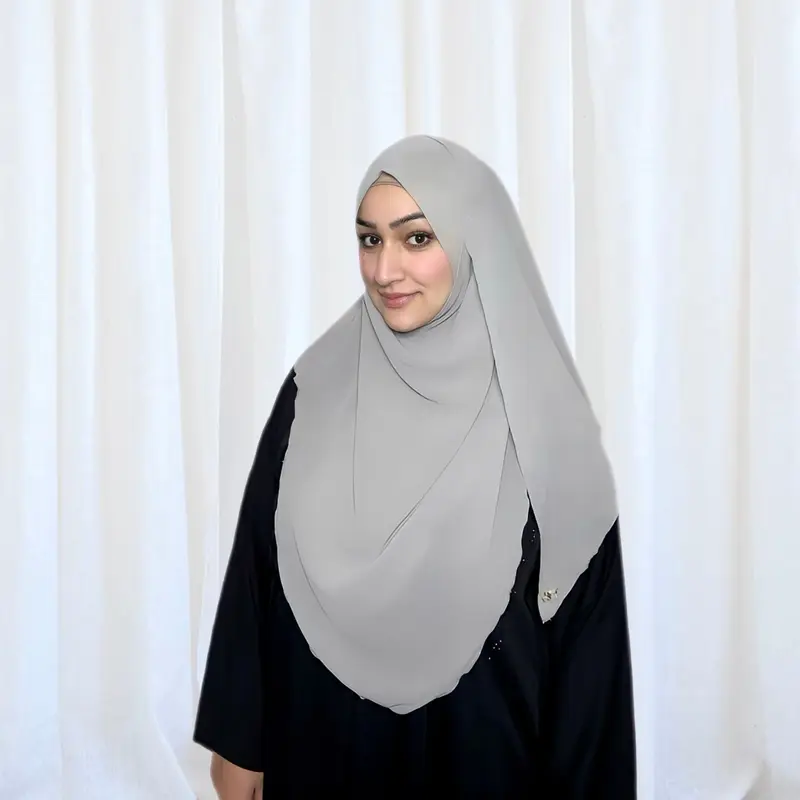 Plain Rara Semi Instant Hijab - 17 Different Colours! hand wash purple 2