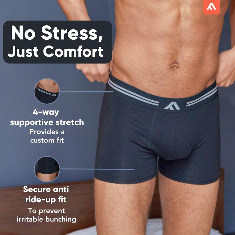 5-Pack Men’s Super Soft Bamboo Boxers 5