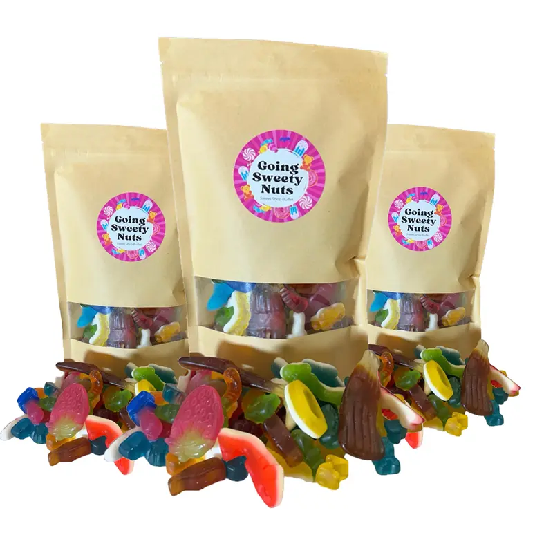 3 X 500G Pouches, 7 Different Options Available To Choose From Snack 2