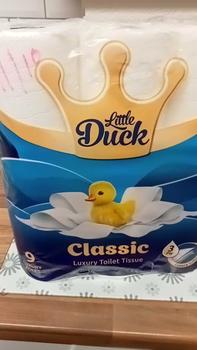 Product Review of 72 Little Duck Unscented Soft Quilted Toilet Rolls- 3 Ply Toilet Tissues 8*9 Pack Classic Soft Blue from n**e 0