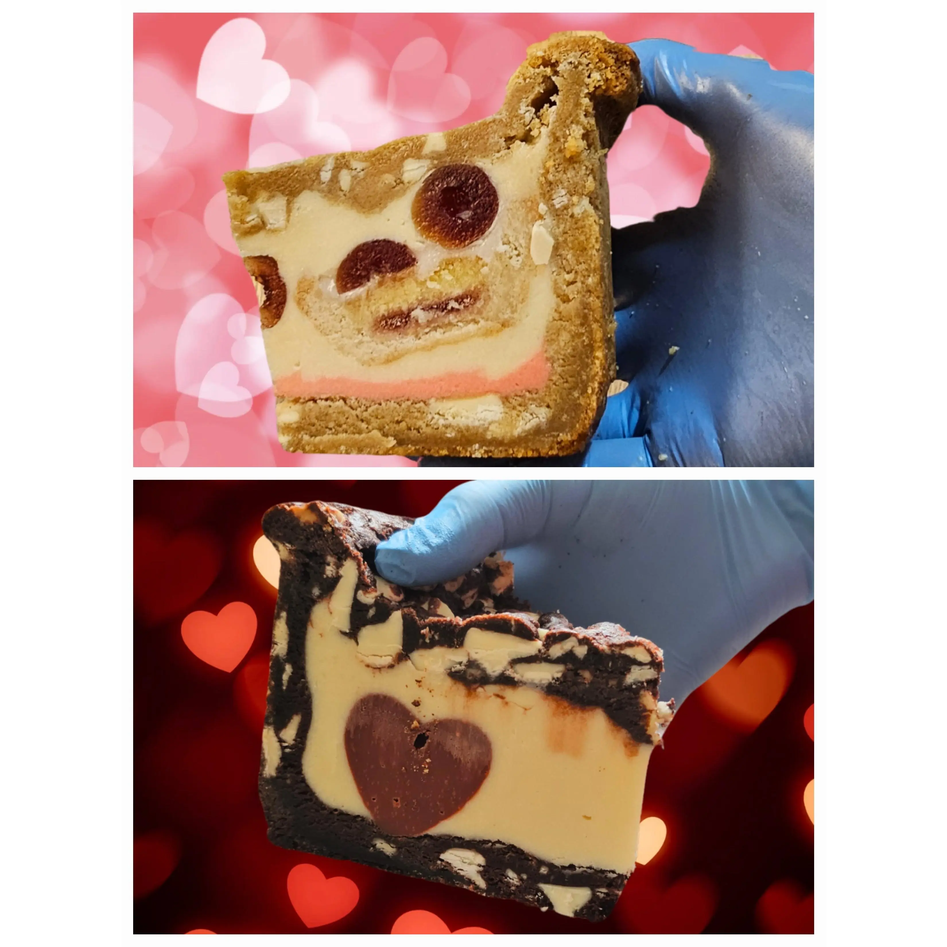Chunky Gourmet Stuffed Cookie Pie Slice