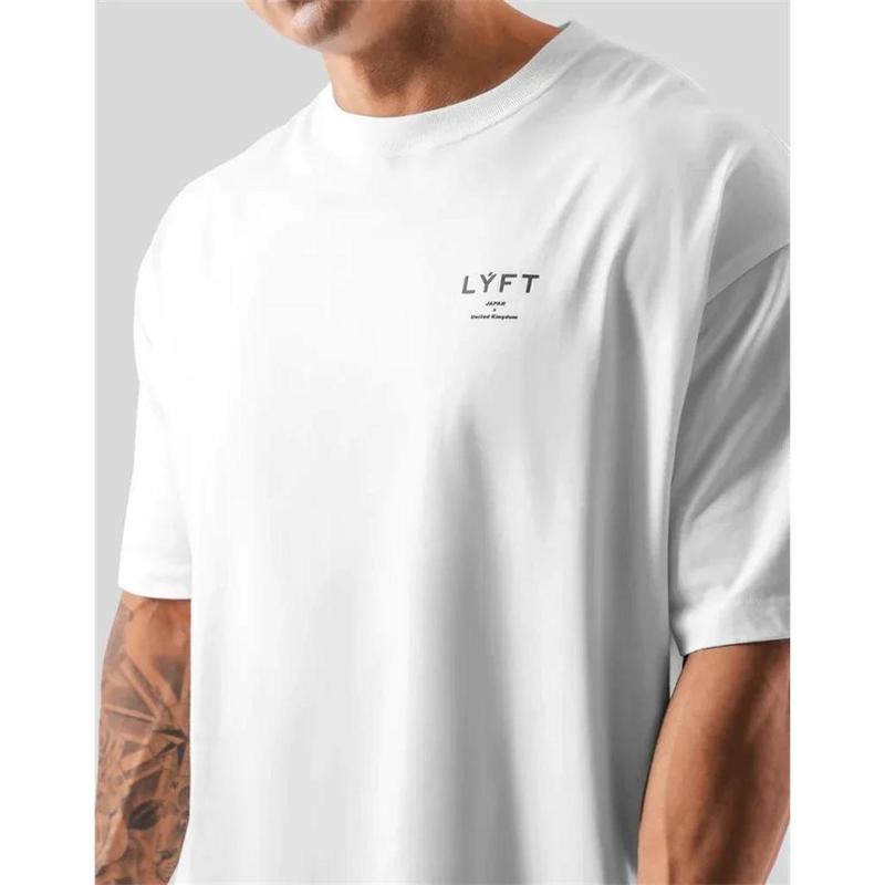ONE POINT LYFT Loose Cotton Oversized T-Shirt 0