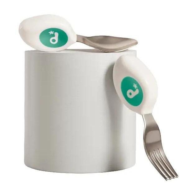 doddl Toddler Cutlery Set - Spoon and Fork for 12+ Months 1