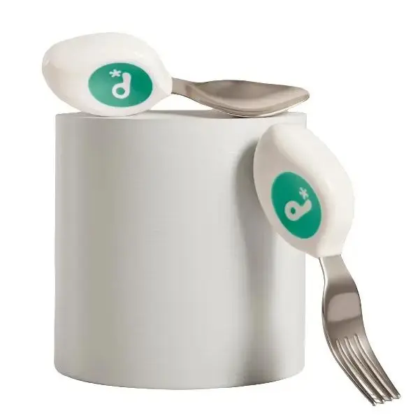 doddl Toddler Cutlery Set - Spoon and Fork for 12+ Months 0