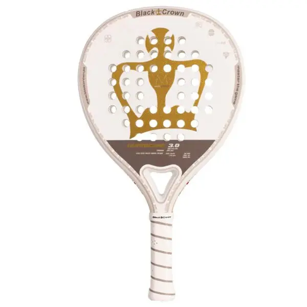 Black Crown Hurricane 3.0 - Ideal Racket for Intermediate Players