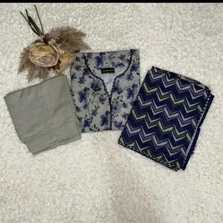 Bin Saeed soft khadder 3 pc dress size S to XXL  available  Womenswear