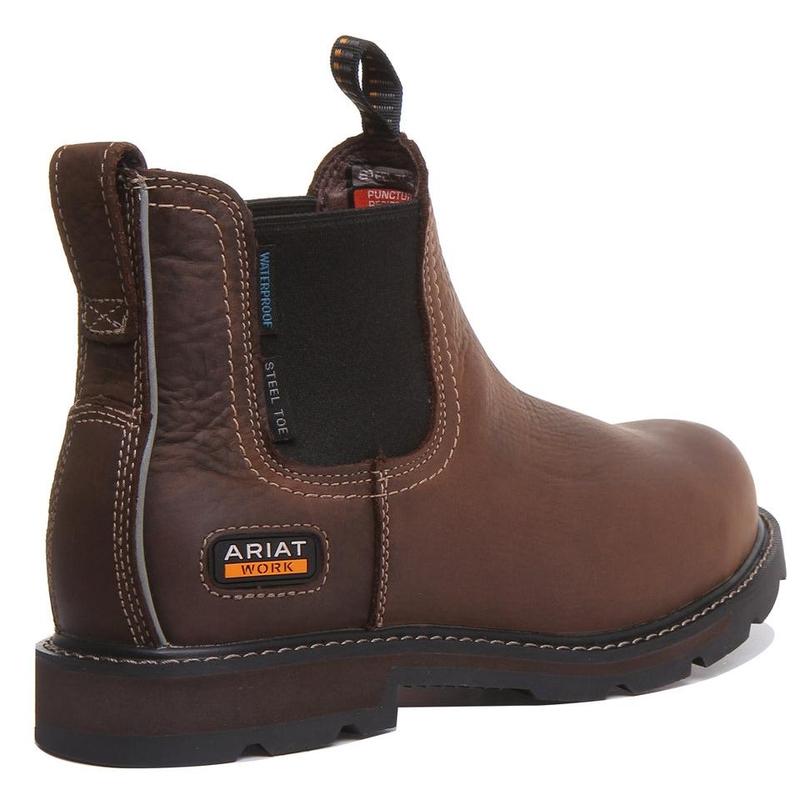 Ariat Ground Breaker In Brown Work Boot 2