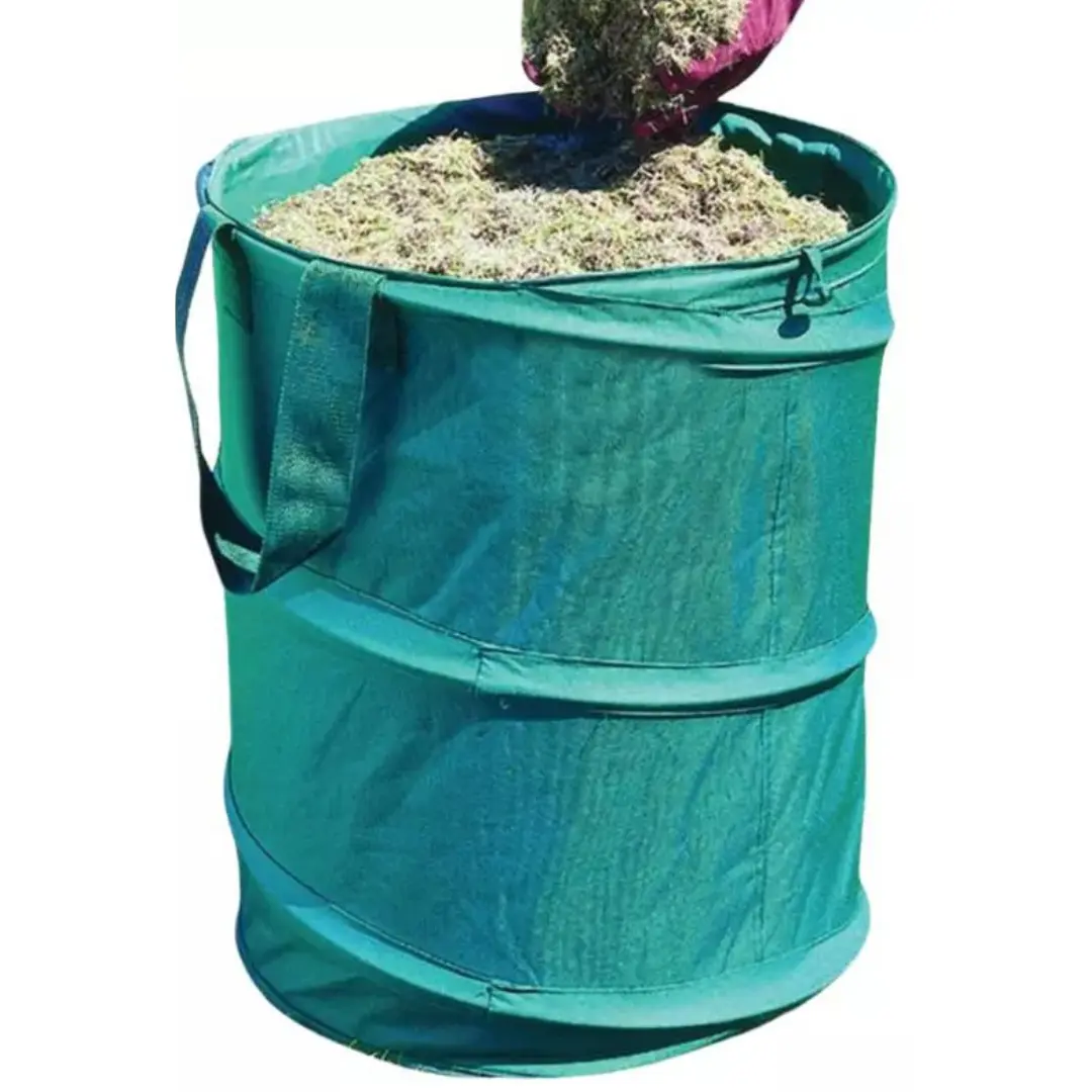 Heavy Duty Large Strong Pop Up Garden 60 x 45cm Waste Reuse Rubbish Bags with Handles