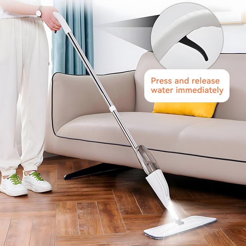Efficient Floor Cleaning with VegiMax Dry & Wet 2-in-1 Spray Floor Mop - Perfect for Hardwood, Tile, and More! magicmop and  Microfiber Traditional Removable 6