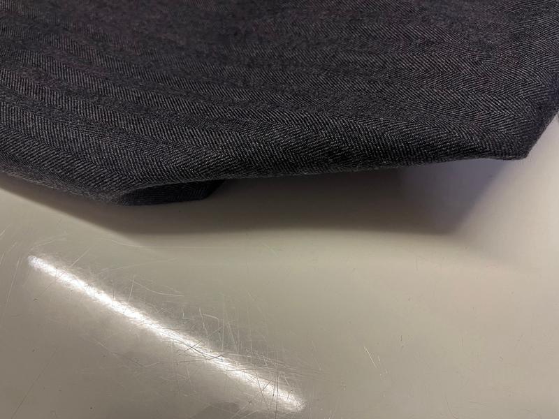 NEW High Class Herringbone Heavy Universal All Wool Made In Huddersfield England Suiting Fabric 1