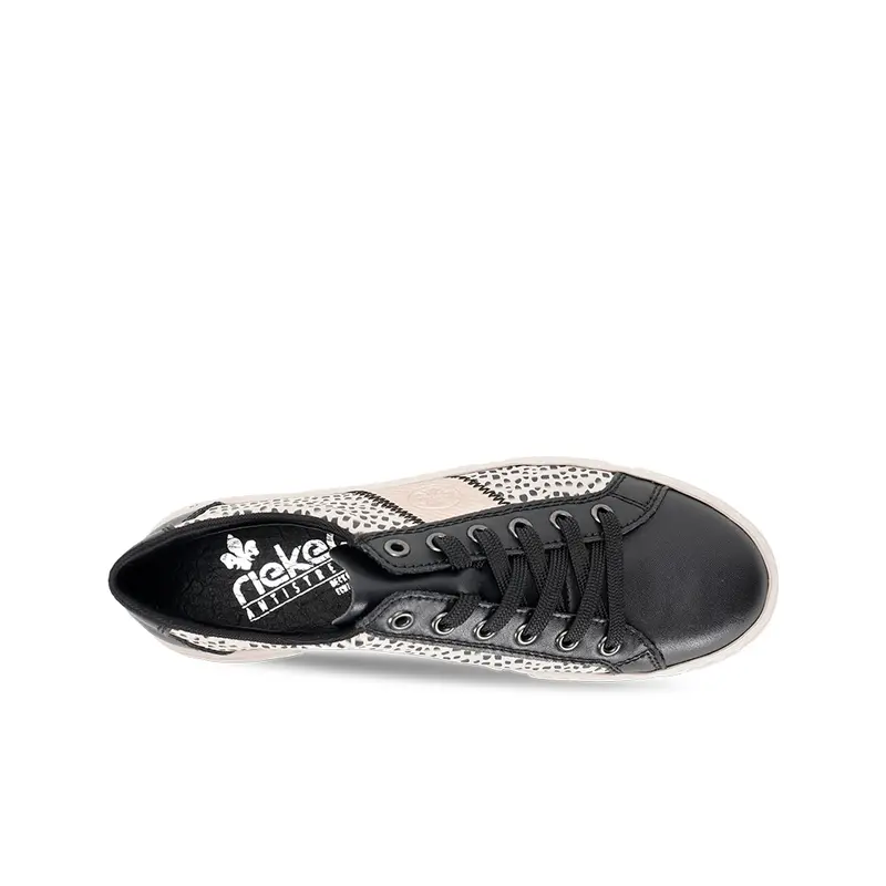 Rieker Women’s Fashion Sneaker Multicolour Leather Flat Shoes N591062 5