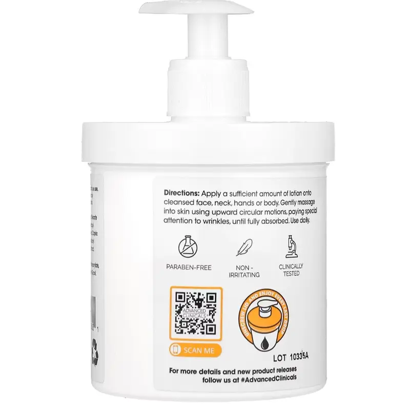 Advance Clinical brightening moisturising vitamin C body cream Skin Care Moisture Nourishing 3