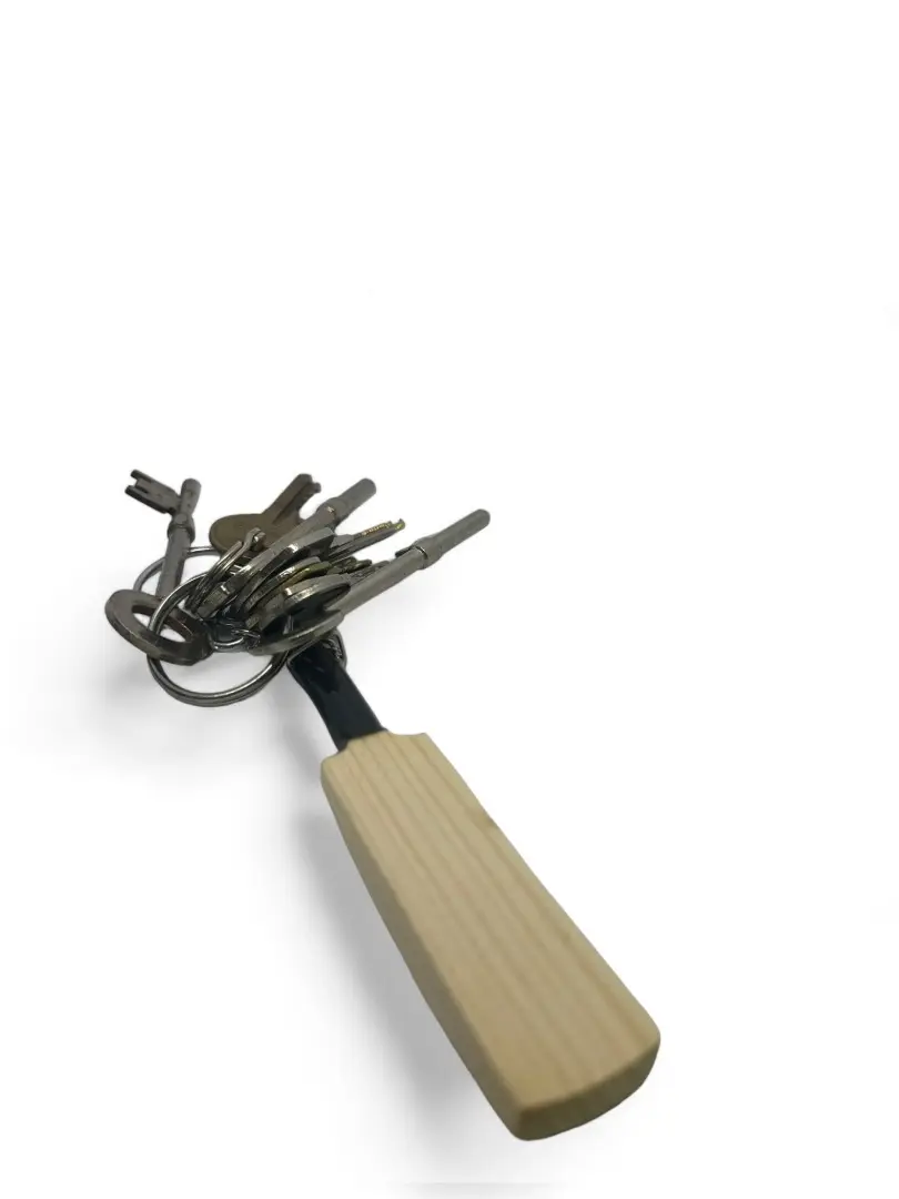Mini Cricket Bat Keyring by CRICKET-GIFTS
