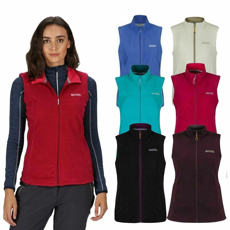 Product Introduction of Regatta Women's Sweetness Lightweight Gilet Fleece Gulfstream Vest Comfort Soft Womenswear Outdoor Polyester Basic Tops Size 8-24 15