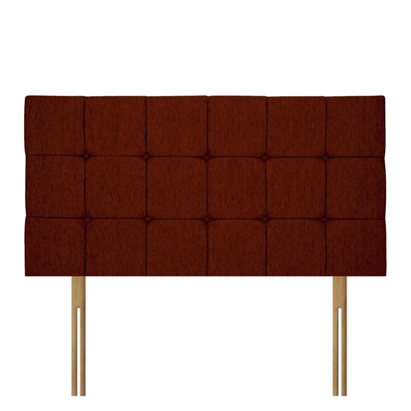 Chenille Fabric Cubic Divan Headboard Bed Head Upholstery Fabrics Headboard Headboards Upholstered Beds 20" Small Double King Super king size. 2