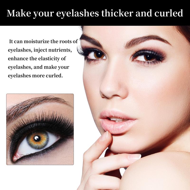 EELHOE Mascara, Natural Slender, Jet Black, Dense Curled Eyelashes, Waterproof and Not Easy To Smudge, Makeup-holding Mascara 2