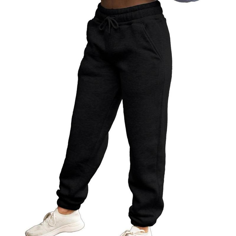 LADIES WOMENS JOGGING JOGGERS TRACKSUIT BOTTOMS FLEECE CASUAL LOUNGE JOG PANTS 1