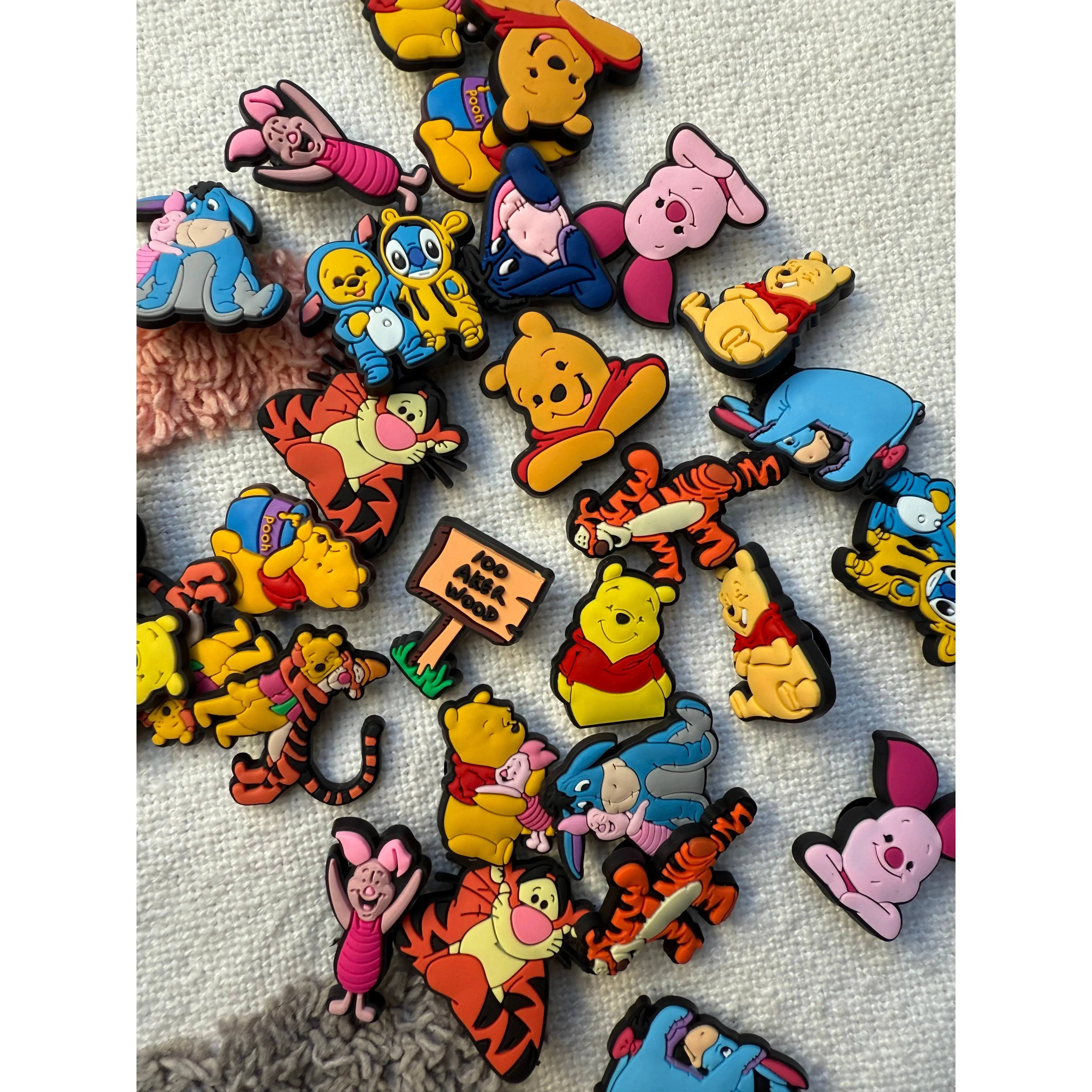 Winnie Bear Shoe Charm
