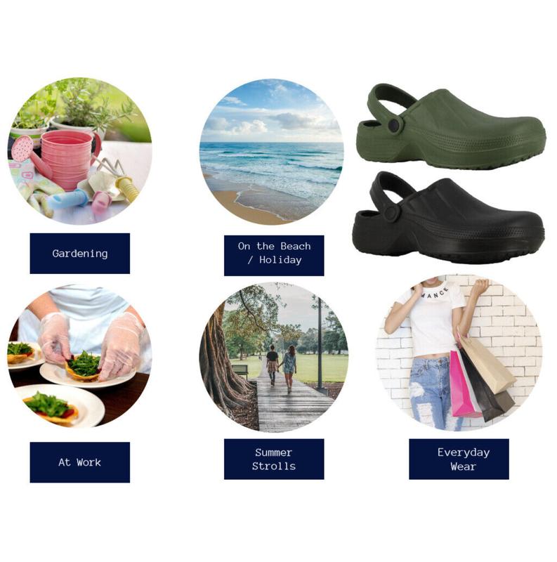 Adults Clogs Solid EVA Lightweight Slip On Fashion Mules Comfort Sandals Summer Shoe Womens Mens Girls Boys Footwear 1