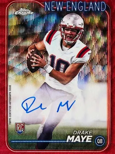Topps Chrome Football 2024 Mixer Break - Pick Your Team 2