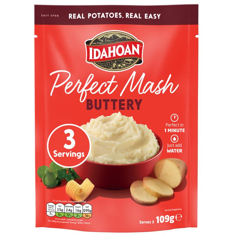 Idahoan Perfect Mash Buttery 109g Pack of 12 1