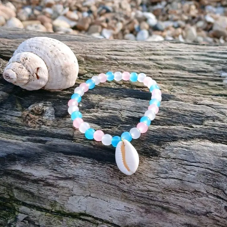 bubblegum beach bracelet