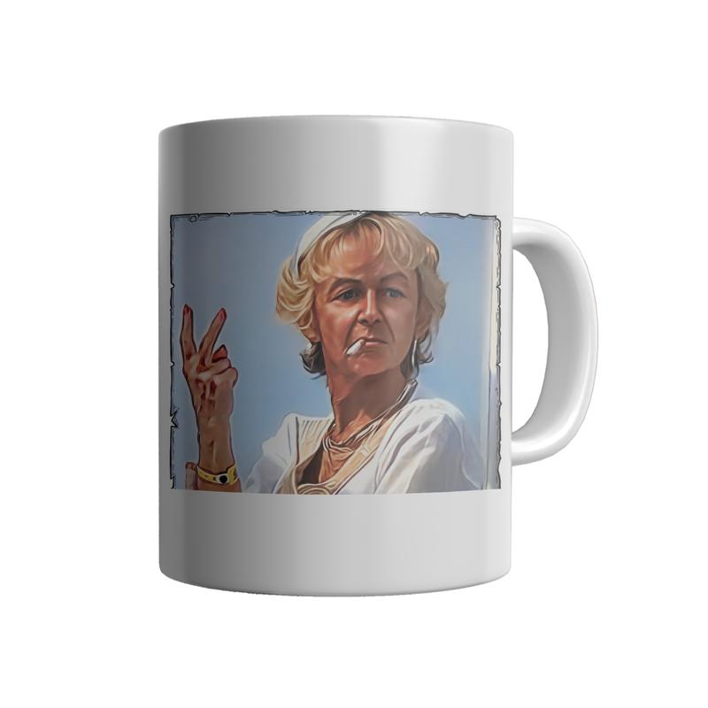 Personalised Limited Edition  Madge Benidorm TV Classic Sketch Mug Coffee Drinkware British Tea Ceramic Reusable Washable Cup Tumbler Reuse 1
