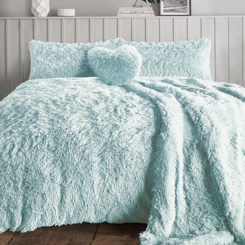 Cuddles Teddy Fleece Duvet Set - 100% Polyester warm 0