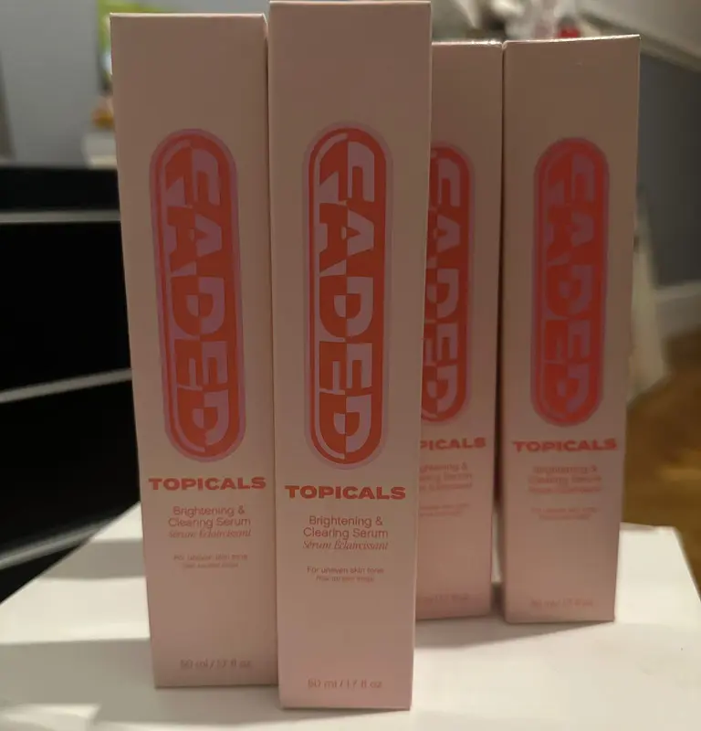 Faded Topicals Brightening and Clearing Serum for Uneven Skin Tone 50ML Comfort Cream  Skincare 2