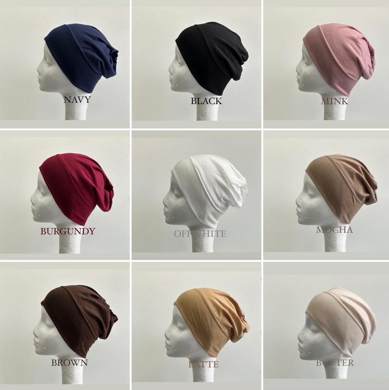 CLOSED TUBE UNDERSCARF HIJAB CAP BONNET 1