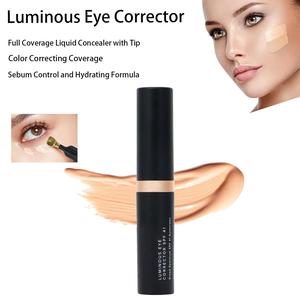 Luminous Eye Corrector SPF 41, Under Eye Color Corrector for Dark Circles, Anti-Aging Tinted Eye Cream, Hydrating Eye Serum with Peach Undertone Fair&Medium