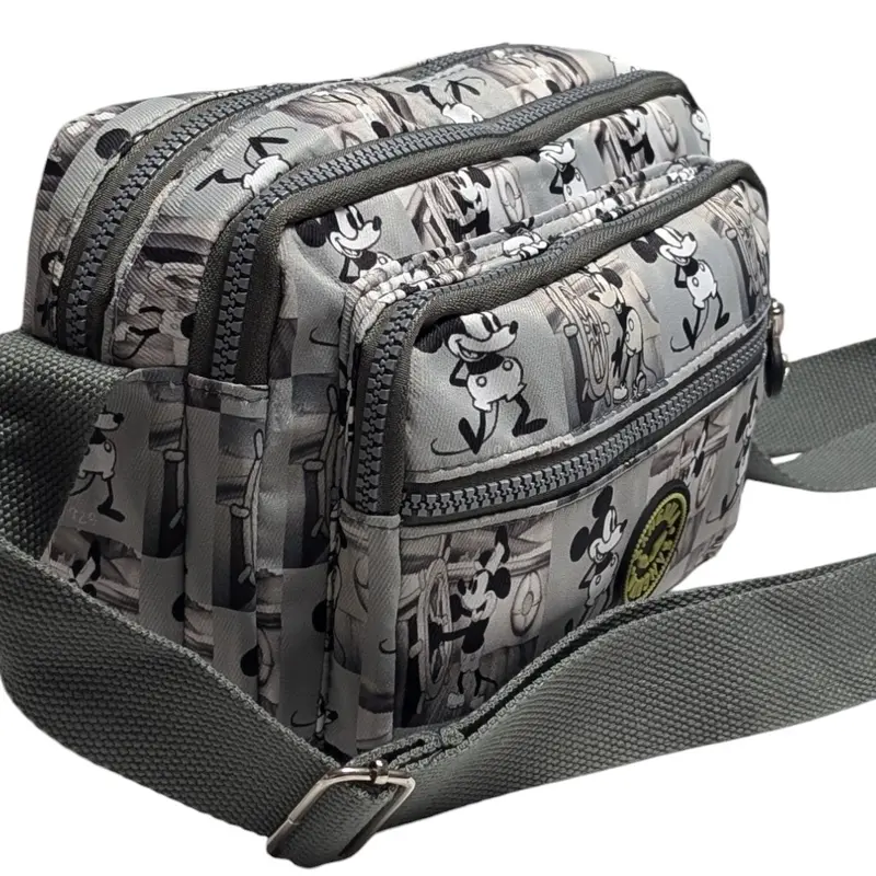 NEW Retro Mickey Camera Style Cross-body Shoulder Bag Multi Compartments 1