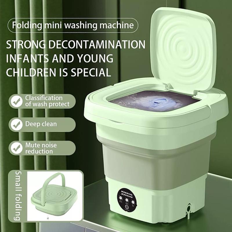 Folding Washing Machine Bucket for Home and Travel 1