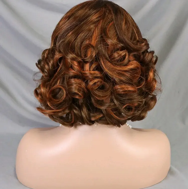 Olivia 13x4 Frontal Human Hair Wig - Natural-Looking Hairline and Versatile Styling Options 7