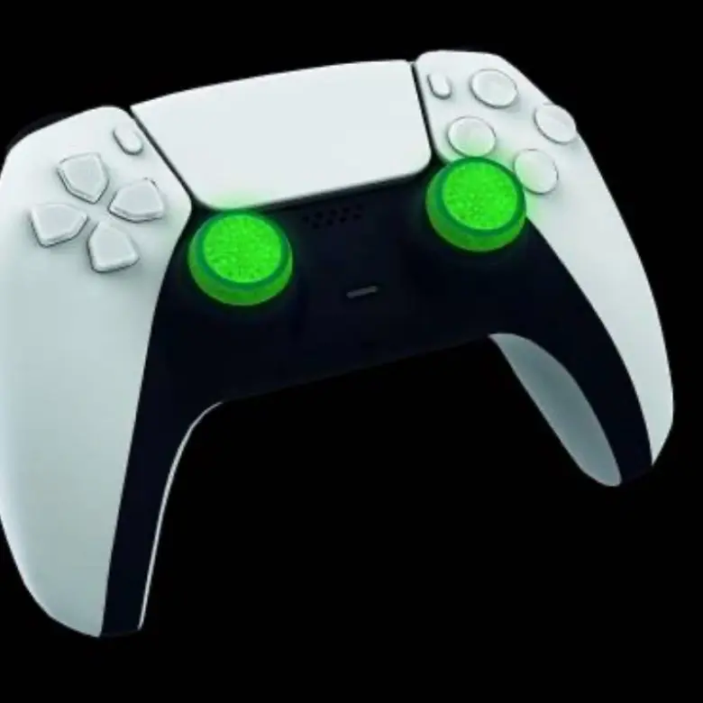 Glow In The Dark Thumbgrips for Improved Controller Grip - Console Accessories for Late Night Gaming Sessions - Grippy and fit all controllers 3