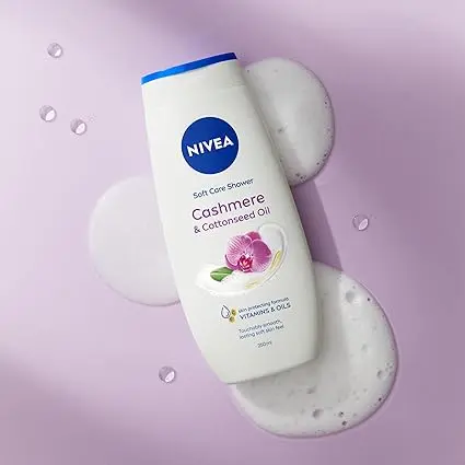 Nivea Cashmere Indulgent Moisture Shower Cream, 250 ml Packaging May Vary 3