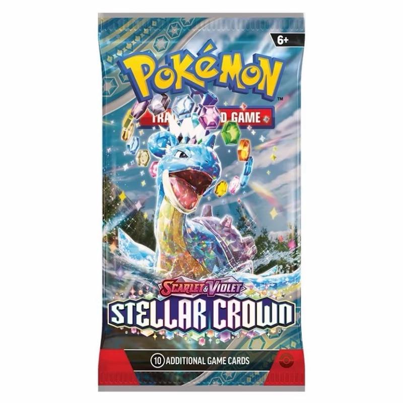 Stellar Crown Booster Pack(s) - Pokemon Scarlet & Violet - Sealed/Opened Live pack 1