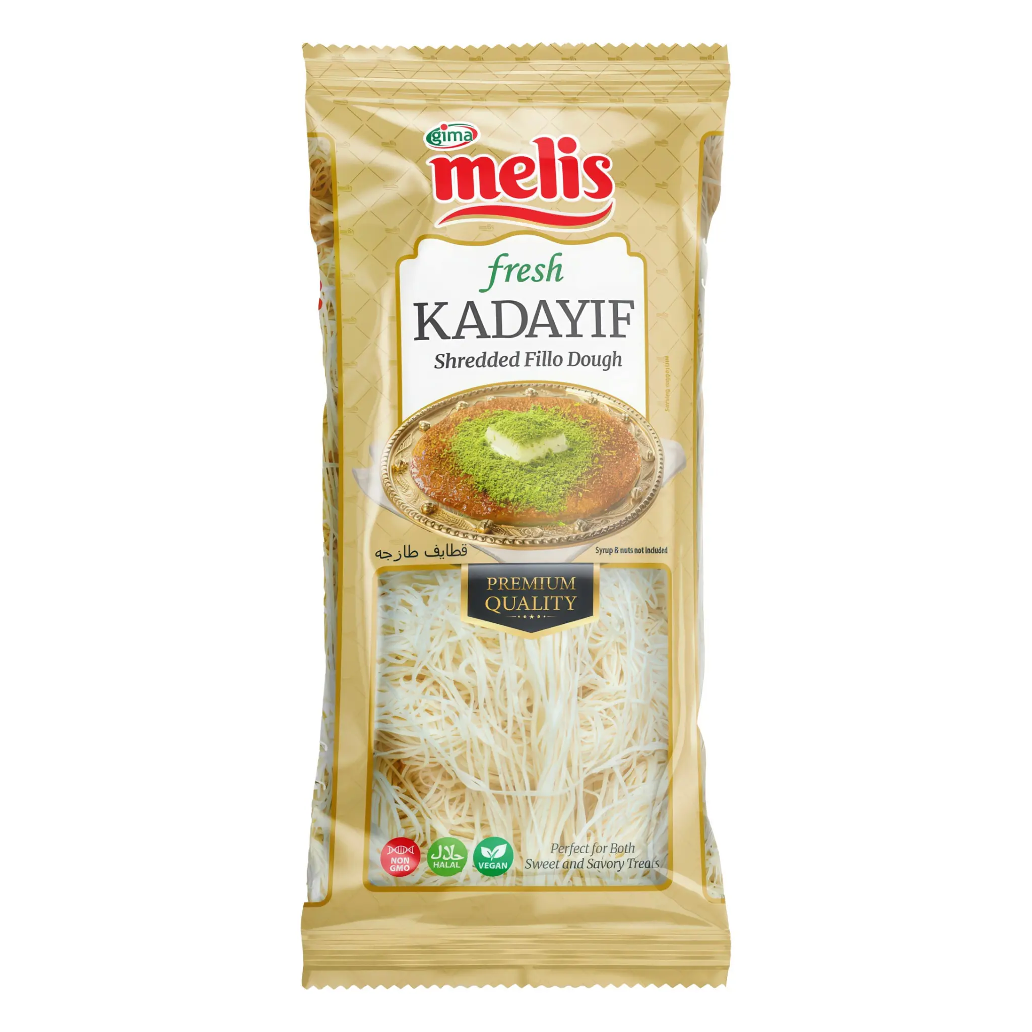 Melis Fresh Kadayif Filo Dough 400g Perfect for Dubai Chocolate