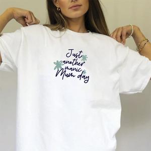 Another Manic Mum Day Oversized Boyfriend T-Shirt